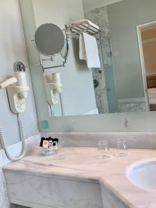 Koupelna v ubytování Thermae Sylla Spa & Wellness Hotel