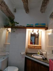 Kúpeľňa v ubytovaní Casa Rural Arcoiris
