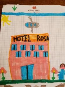 Certifikát, hodnocení, plakát nebo jiný dokument vystavený v ubytování Hotel Rosa