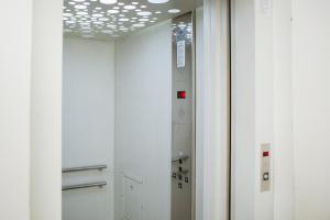 Koupelna v ubytování Danubius Szálló