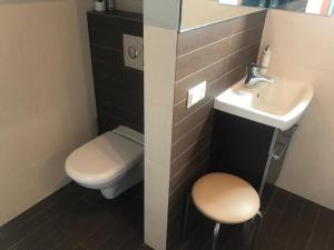 Kúpeľňa v ubytovaní apartament centrum + 14 fotografií