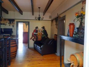 Posezení v ubytování Alpine Inn