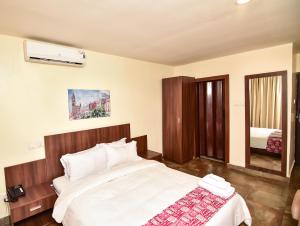 Voodi või voodid majutusasutuse Sinclair Guest House toas