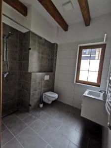 Łazienka w obiekcie Apartamenty Stajnia Ojcowizna