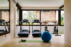
The fitness center and/or fitness facilities at The Beach Tulum
