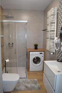 Kúpeľňa v ubytovaní Apartamenty DK9 Promenada Gwiazd 14