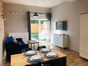 A cozinha ou kitchenette de Property Apart - Soft Lofty Legnicka Centrum