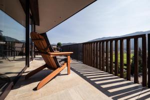 Balkón nebo terasa v ubytování B&B Boutiquehotel Clara