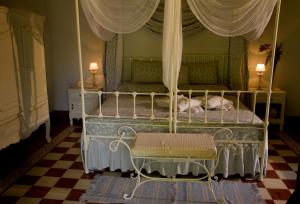 Кровать или кровати в номере Estancia Monte Viejo