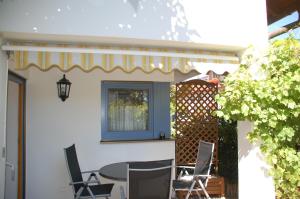 Patio nebo venkovní prostory v ubytování Garteneckchen