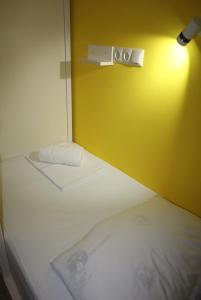 Letto o letti in una camera di Hostel Jeal
