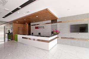 TV a/nebo společenská místnost v ubytování B&L HOTEl