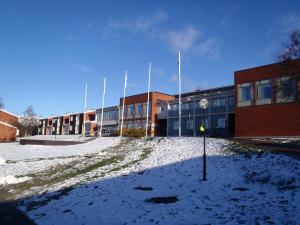 STF Malmfältens Folkhögskola v zimě