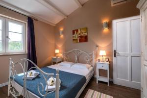 Una cama o camas en una habitación de Villa Branca 6+2 35 fotos más