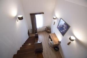 A seating area at Jégverem Fogadó
