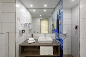 Koupelna v ubytování ibis Styles Magdeburg