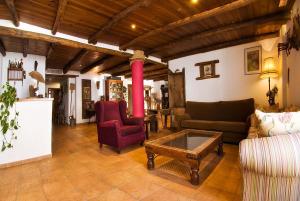 Część wypoczynkowa w obiekcie Hotel Posada San Marcos, Alájar