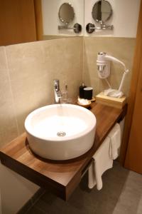 Koupelna v ubytování Boutique Hotel Alpenhof