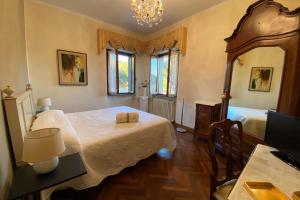 Postel nebo postele na pokoji v ubytování Bed and Breakfast Albe