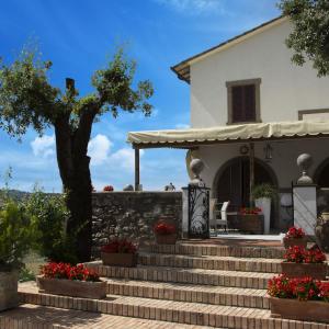 Zahrada ubytování Bed and Breakfast Albe