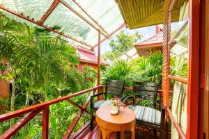 Zahrada ubytování Chaweng Bliss Bungalow