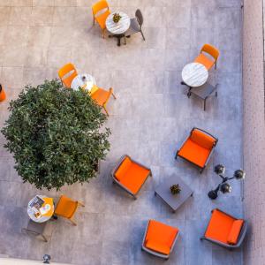 Гостиная зона в Paris d'Issy Hôtel Porte de Versailles