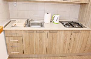 Kuchnia lub aneks kuchenny w obiekcie Studio Apartman Zara