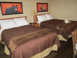 Postel nebo postele na pokoji v ubytování Boarders Inn & Suites by Cobblestone Hotels in Waukon