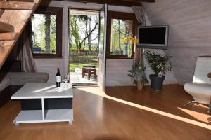 TV a/nebo společenská místnost v ubytování ´RIVER LOUNGE´
