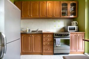 Kuchyňa alebo kuchynka v ubytovaní P&O Apartments Bielany