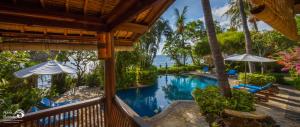 an image of a swimming pool at a resort at Santai Hotel in Amed