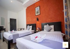Postel nebo postele na pokoji v ubytování Best Central Point Hotel + 37 fotografií