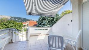 Ein Balkon oder eine Terrasse in der Unterkunft Damir & Gordana