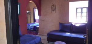 Posezení v ubytování La Kasbah d'Ouzoud