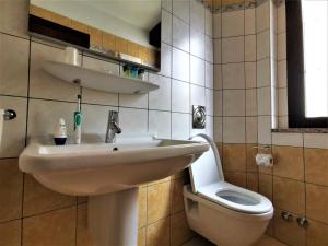 Koupelna v ubytování Hotel Venini