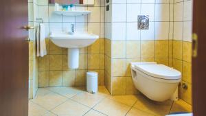 Koupelna v ubytování Hotel Venini