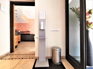 Postel nebo postele na pokoji v ubytování Hotel Venini