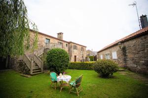 A garden outside Casa de Barreiro