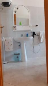 Koupelna v ubytování Villa Mary