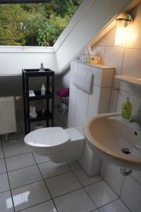 Koupelna v ubytování Ferienwohnung Ahrtalblick