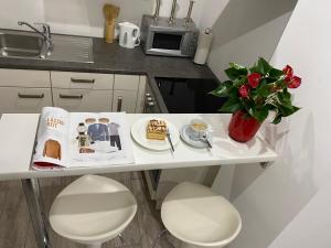 Küche/Küchenzeile in der Unterkunft Ossiach Apartment 1