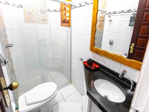 Koupelna v ubytování Vila Coqueiros Boutique Hotel