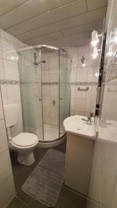 Kúpeľňa v ubytovaní Chalet Landhaus Einsiedler