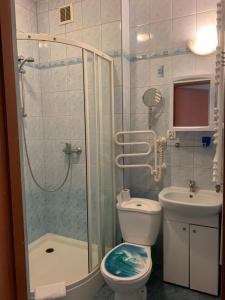 Kúpeľňa v ubytovaní Apartamenty pokoje "MARIA"