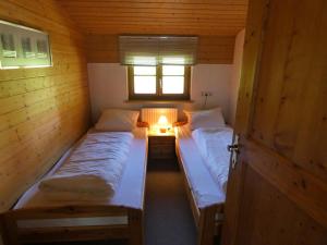 Posteľ alebo postele v izbe v ubytovaní Chalet Landhaus Einsiedler