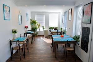 Posezení v ubytování Family Нotel Banuri
