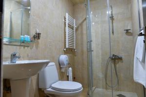 Koupelna v ubytování Imereti Health Resort