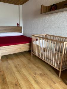 Posteľ alebo postele v izbe v ubytovaní Apartmán Elenka