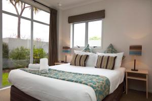 Ένα ή περισσότερα κρεβάτια σε δωμάτιο στο Beechtree Motel