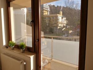Balkón alebo terasa v ubytovaní Apartament Verona